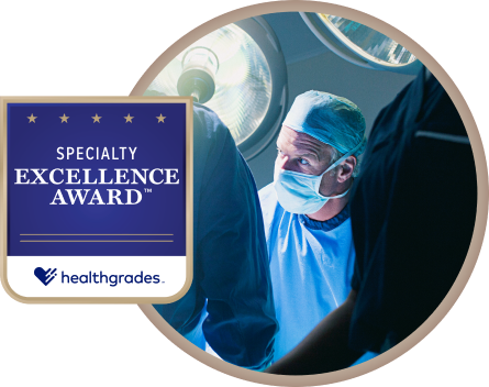 Healthgrades Specialty Excellence Awards™ & State Rankings Awards