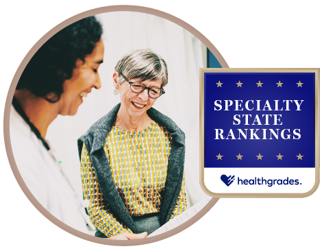 Healthgrades Specialty State Rankings Awards