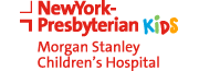 These providers are on the medical staff of NewYork-Presbyterian Morgan Stanley Children's Hospital